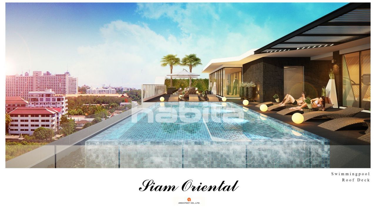 Appartamento a Pattaya, Thailandia, 28 m² - foto 3