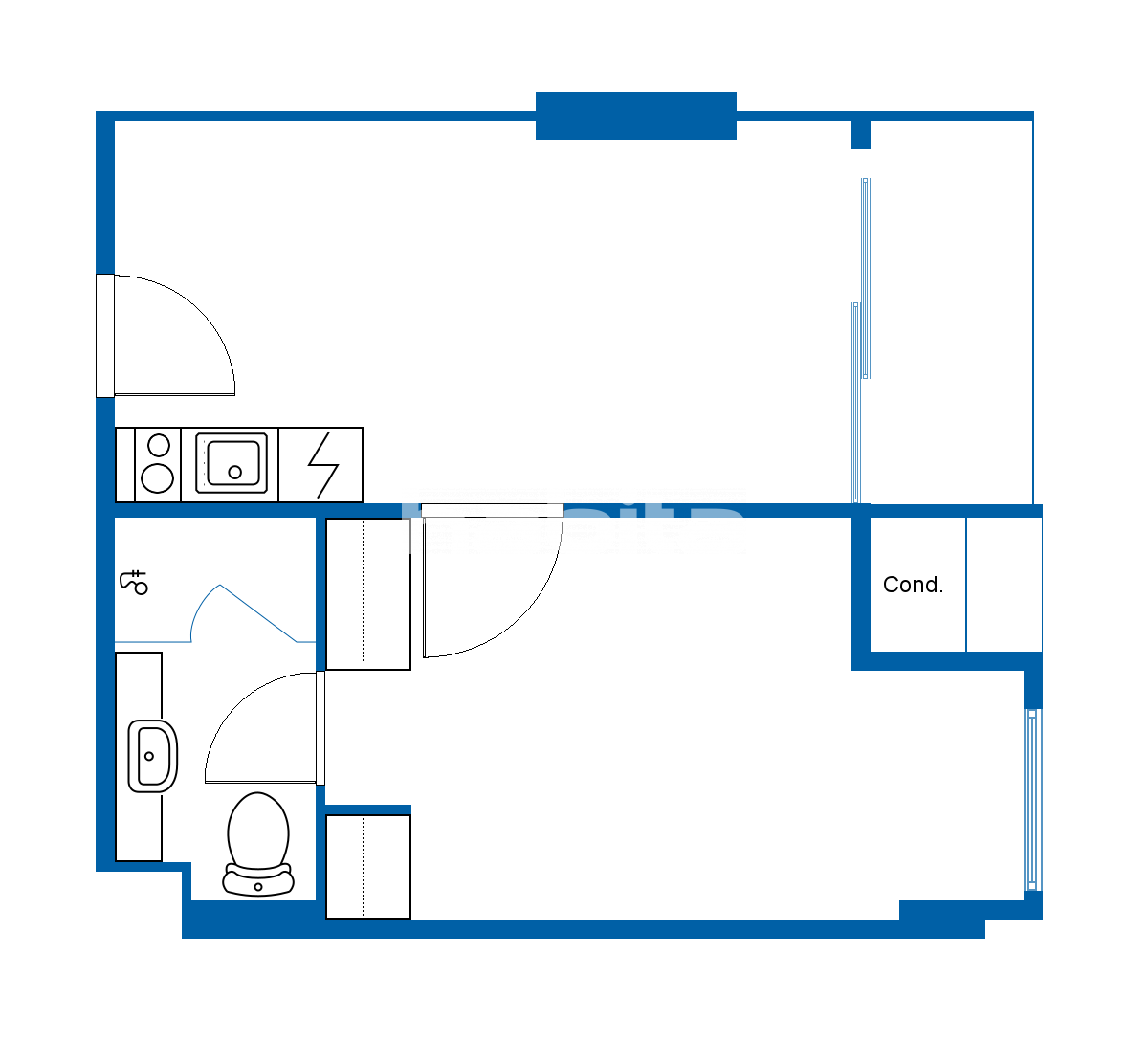Apartment in Pattaya, Thailand, 37.19 m² - Foto 2
