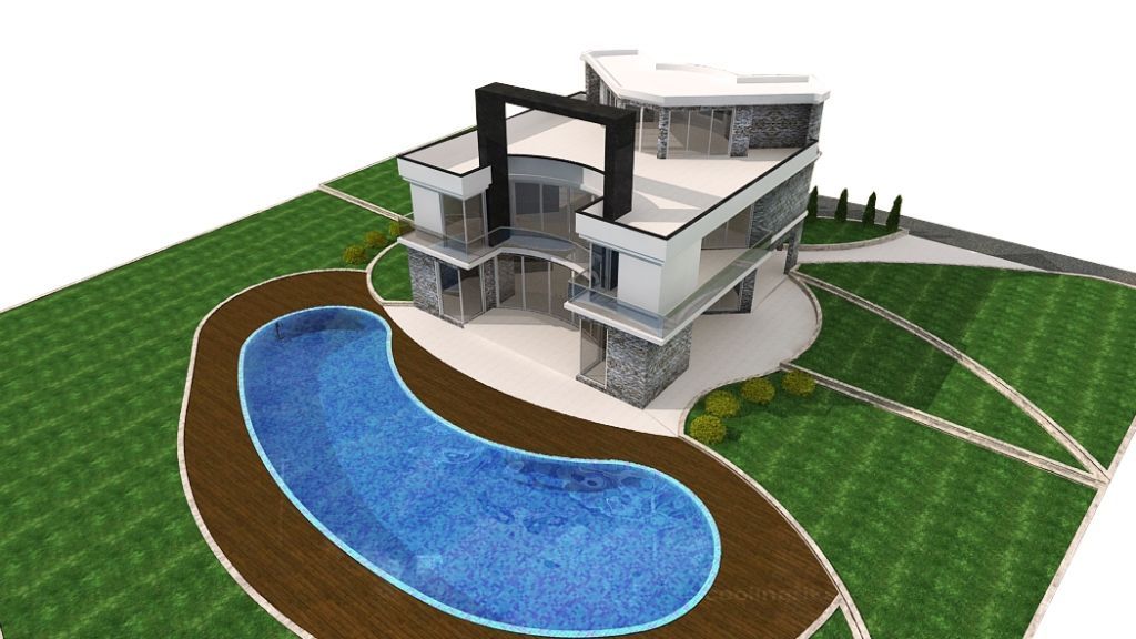 Villa in Krimovica, Montenegro, 480 m² - Foto 1