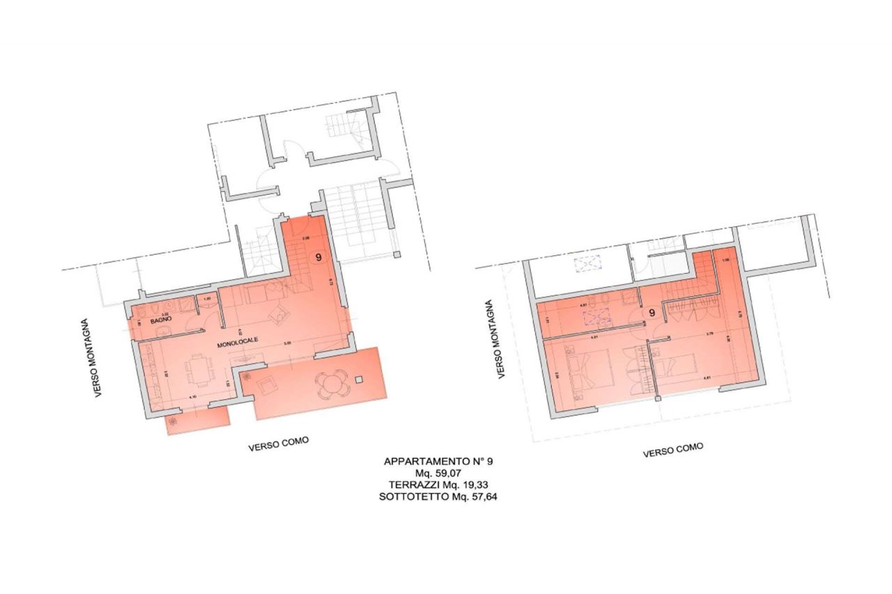 Wohnung in Comer See, Italien, 100 m² - Foto 8
