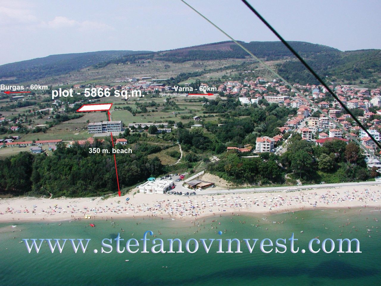 Terreno en Obzor, Bulgaria, 5 866 m² - imagen 1