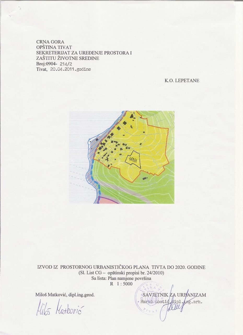 Land in Tivat, Montenegro, 3 800 m² - picture 2