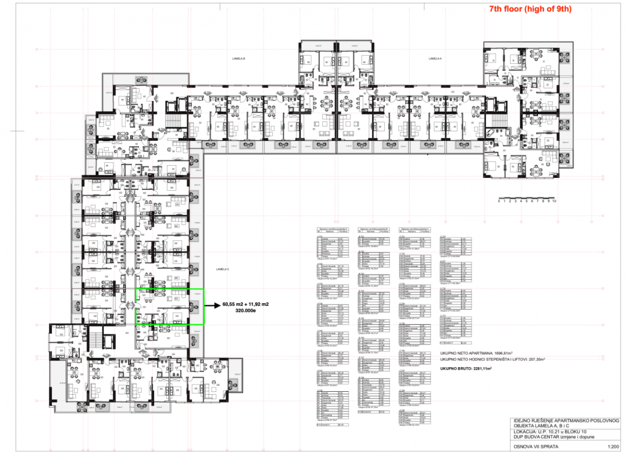 Flat in Budva, Montenegro, 72 m² - picture 3