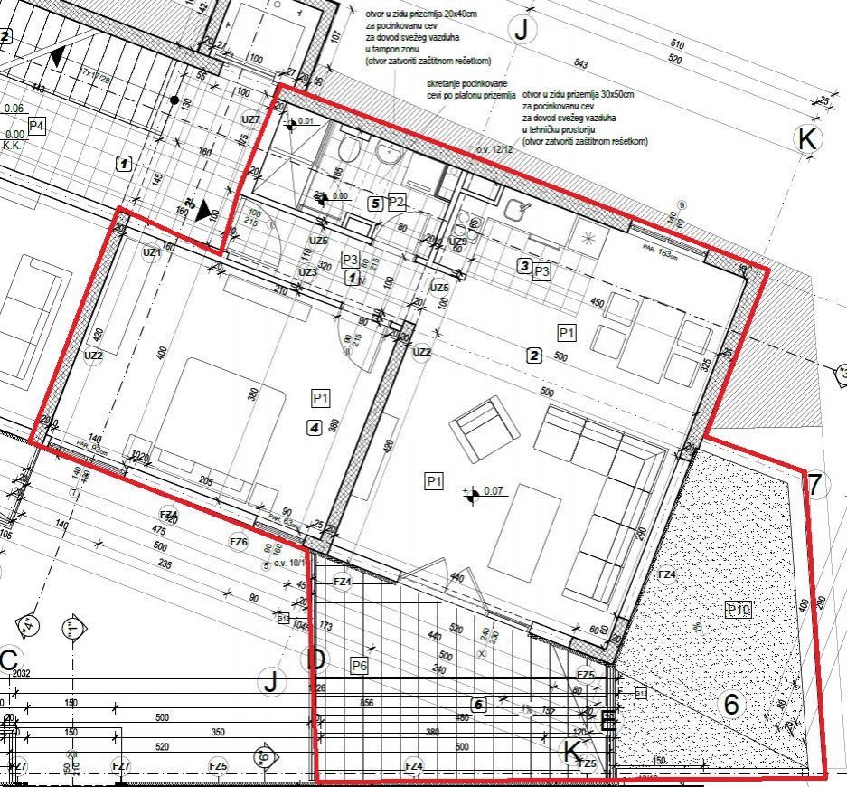 Appartamento a Pržno, Montenegro, 87 m² - foto 5