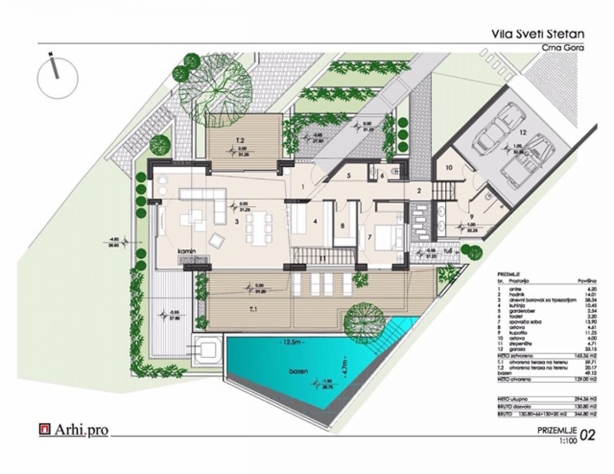 Villa en Przno, Montenegro, 646 m² - imagen 6