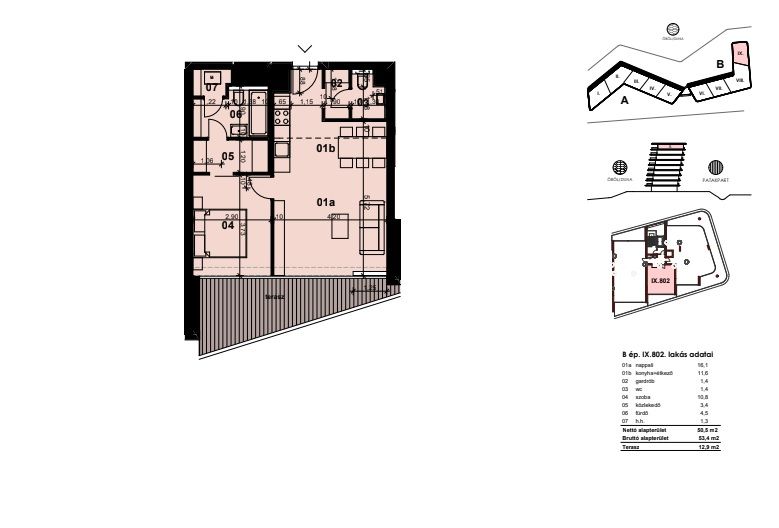 Appartement à Budapest, Hongrie, 56 m² - image 8