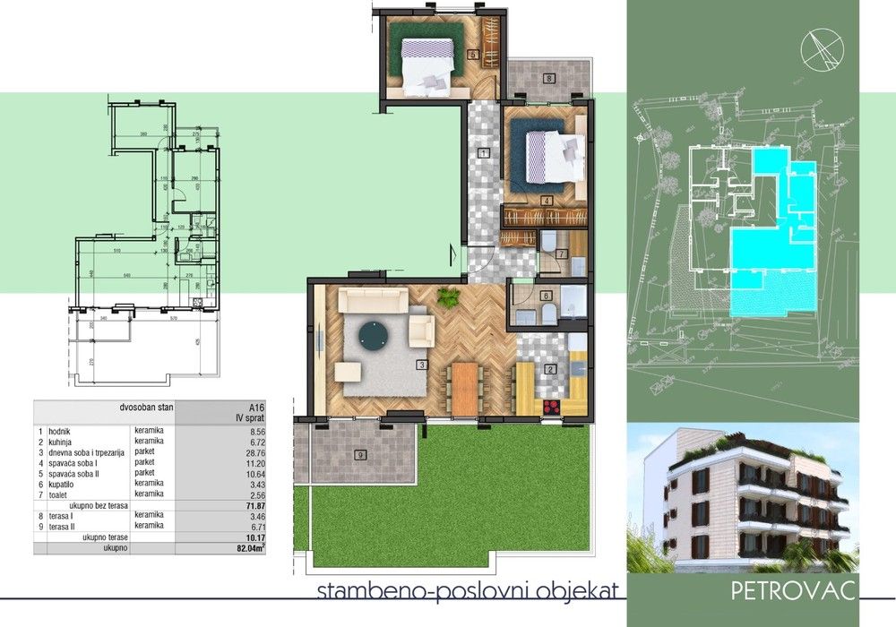 Wohnung in Petrovac, Montenegro, 41 m² - Foto 6