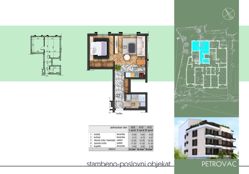 Wohnung in Petrovac, Montenegro, 41 m² - Foto 9