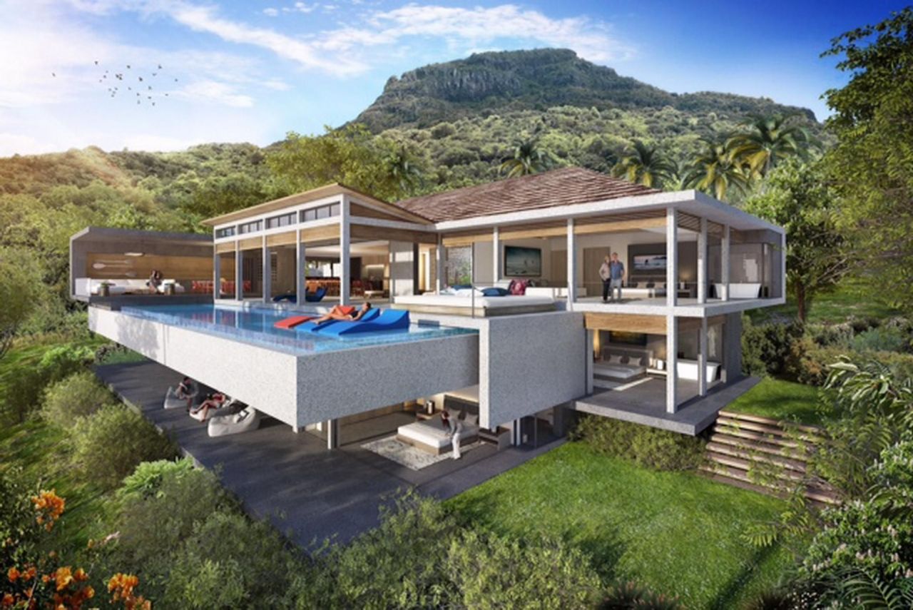 Villa in Tamarin, Mauritius, 830 m² - picture 1