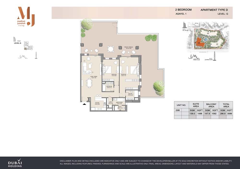 Appartamenti a Dubai, EAU, 80 m² - foto 11