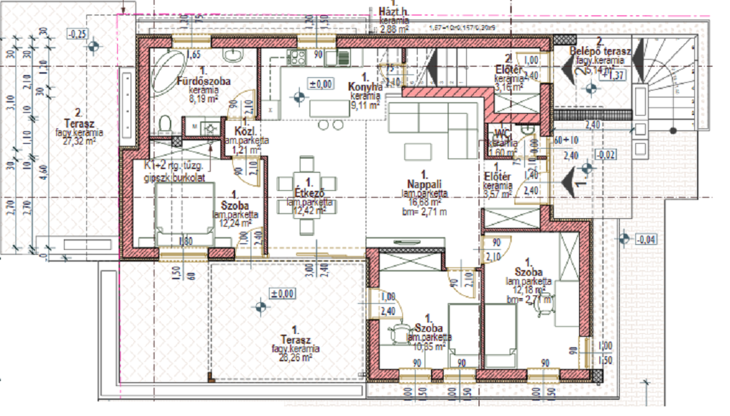 Flat in Budaörs, Hungary, 104 m² - picture 7