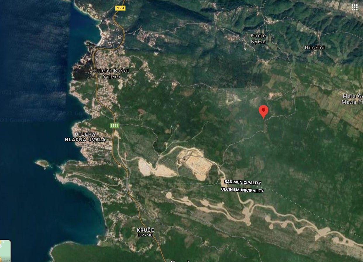 Terrain à Utjeha, Monténégro, 27 159 m² - image 2