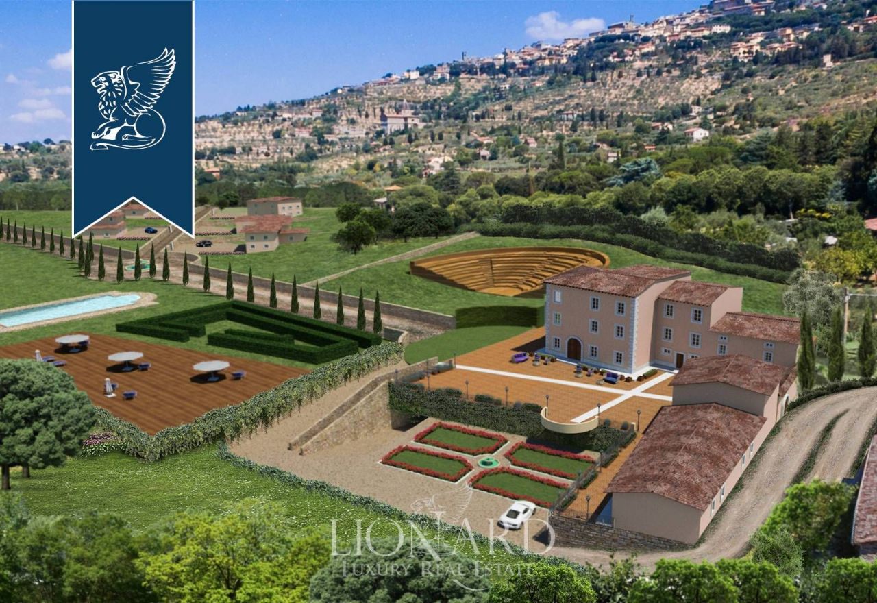 Villa en Cortona, Italia, 3 000 m² - imagen 1