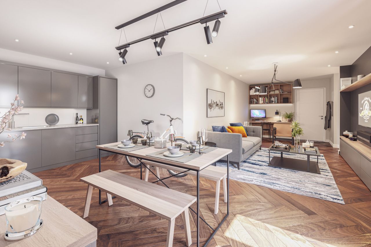 Wohnung in Birmingham, Großbritannien, 55 m² - Foto 3