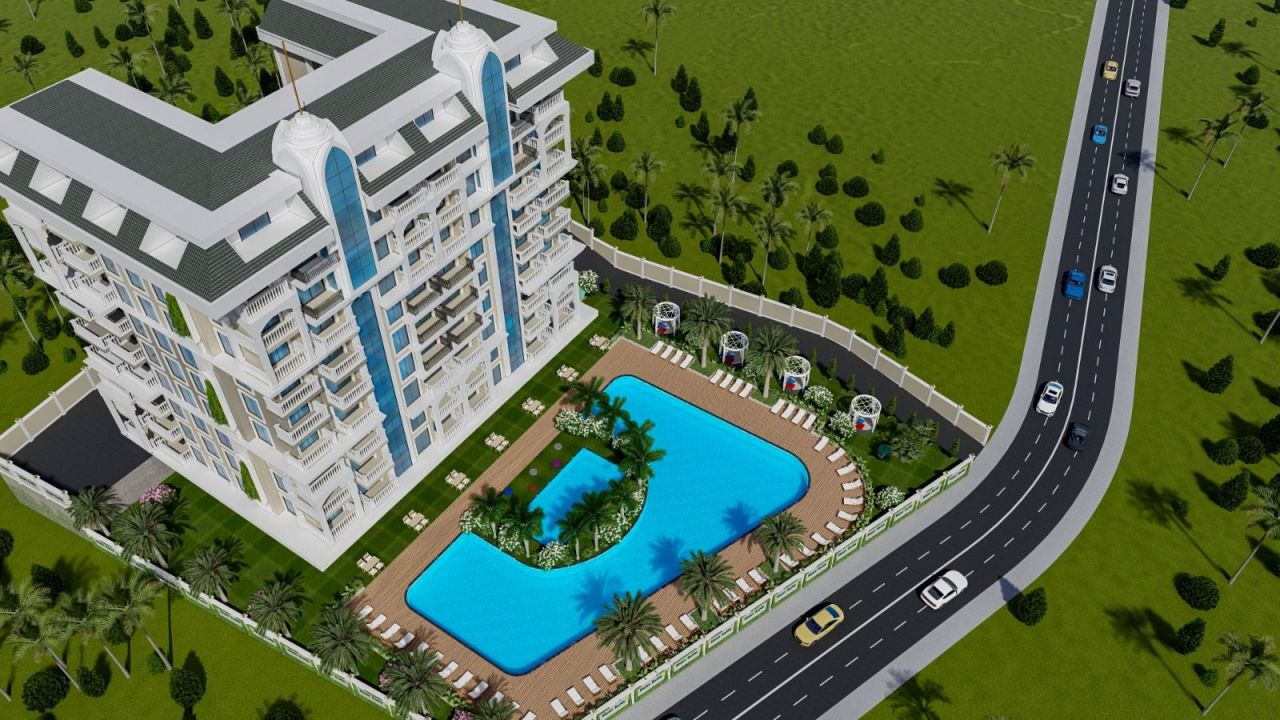 Appartamento ad Avsallar, Turchia, 57 m² - foto 9