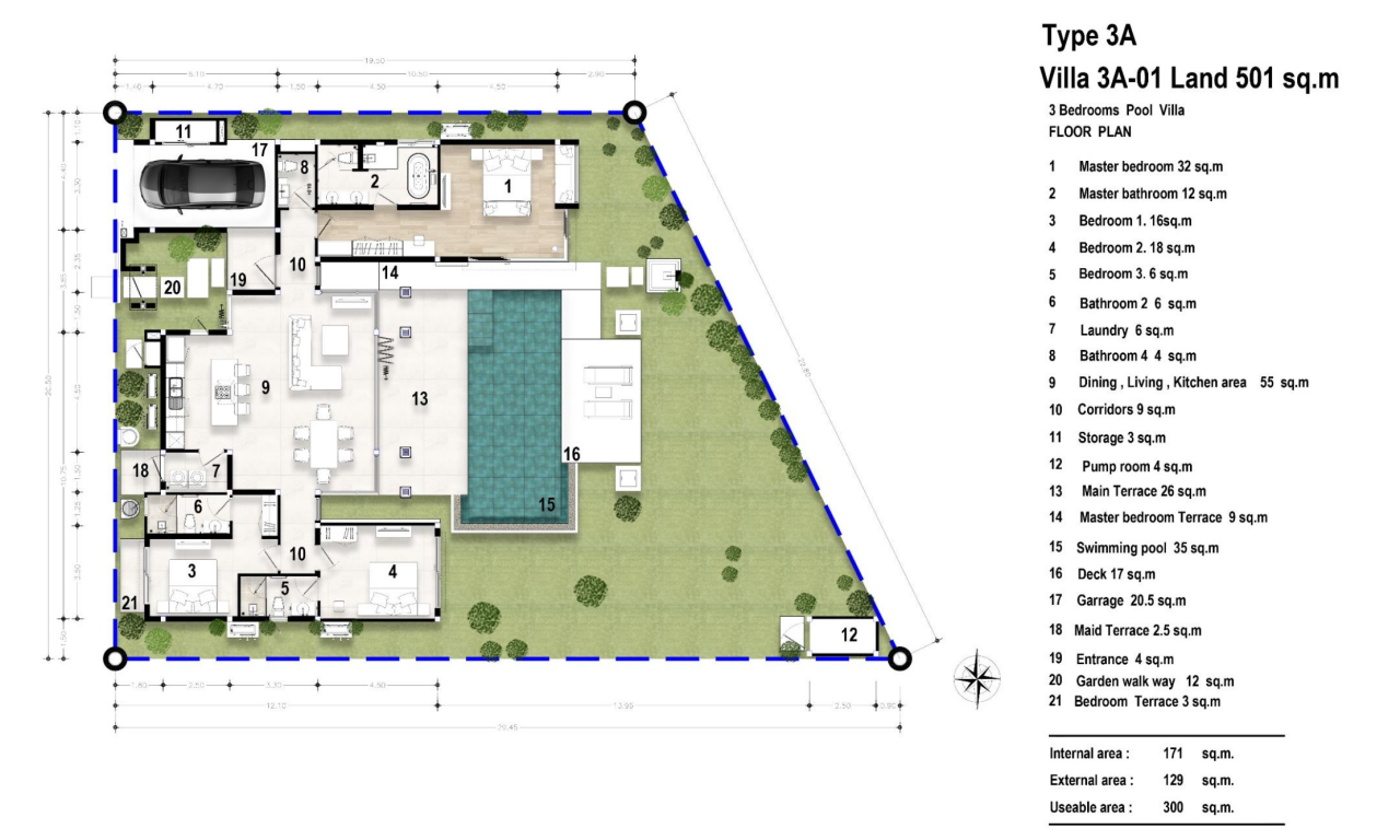 Villa a Phuket, Thailandia, 420 m² - foto 16
