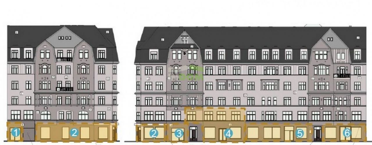 Gewerbeimmobilien in Riga, Lettland, 743 m² - Foto 1