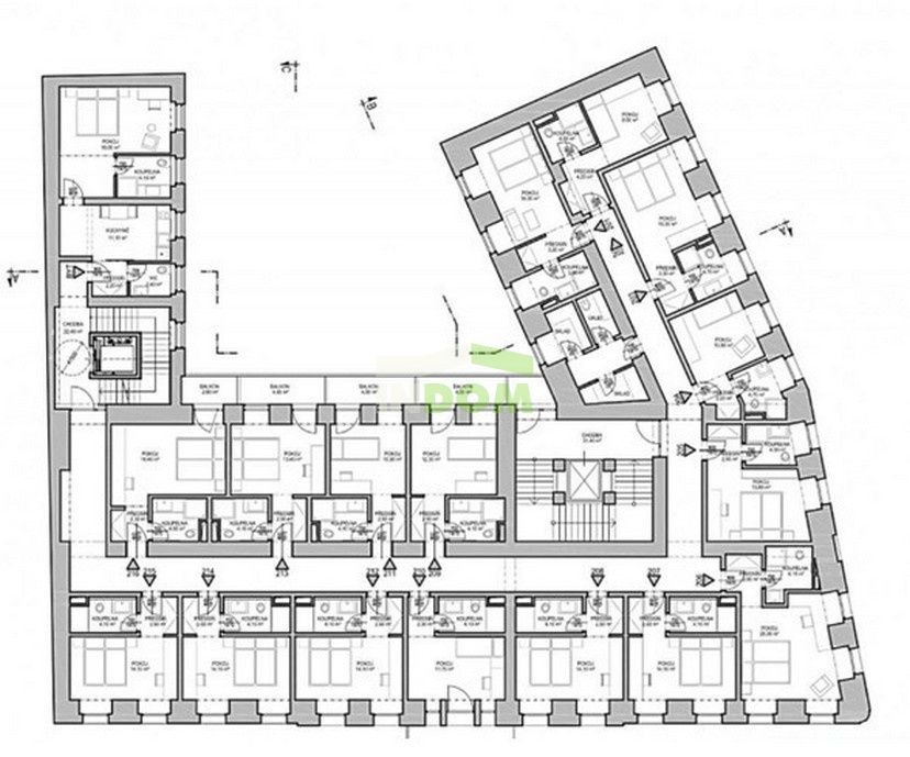 Commercial apartment building in Prague, Czech Republic, 2 811 m² - picture 3