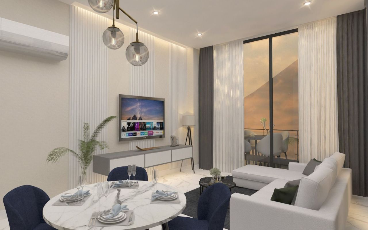 Appartamento a Alanya, Turchia, 47 m² - foto 3