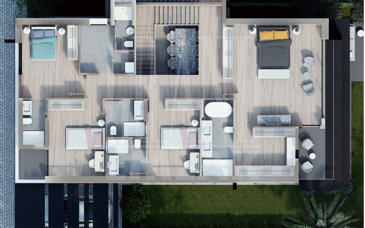 Villa in Antalya, Türkei, 250 m² - Foto 15