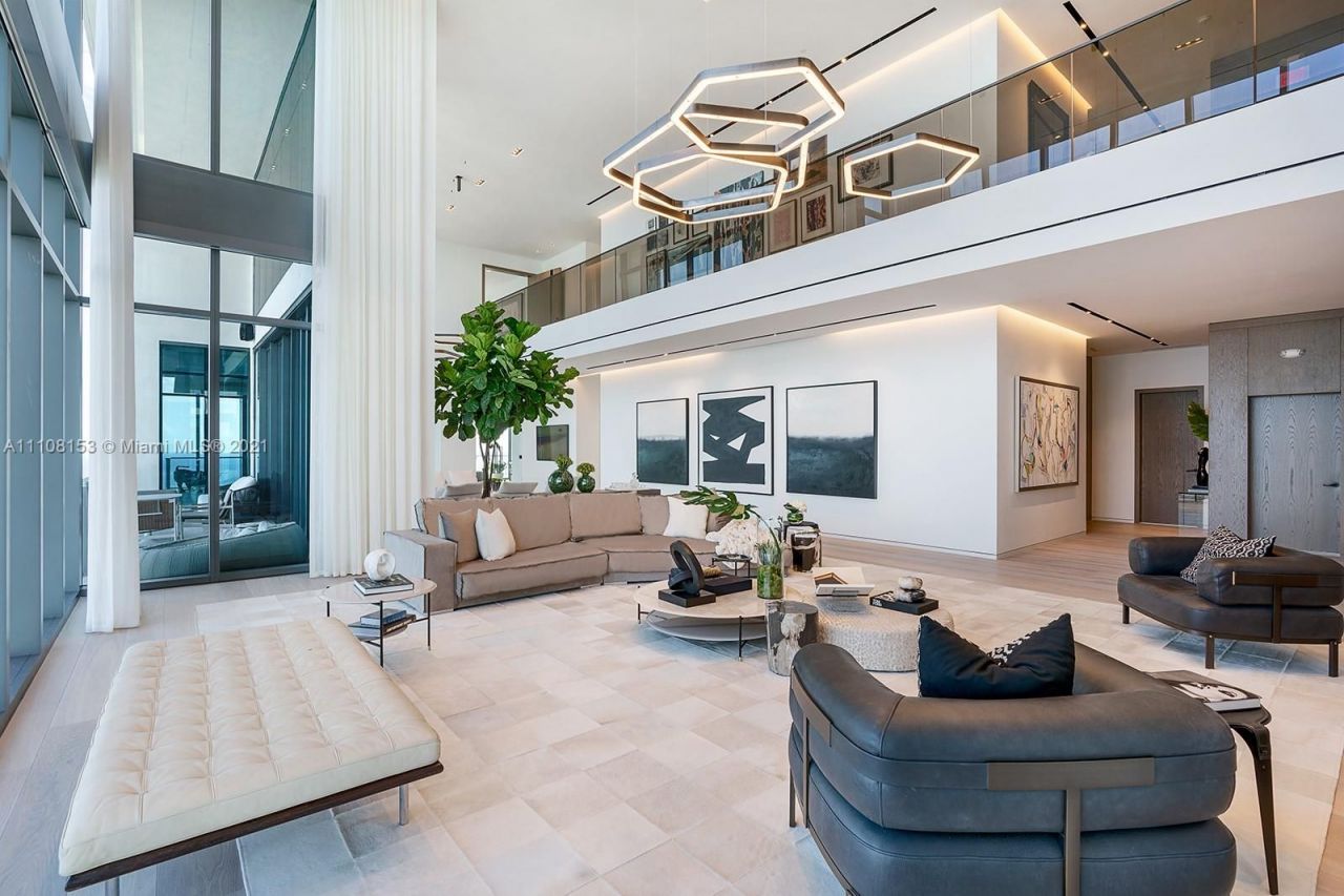 Attico a Miami, USA, 1 000 m² - foto 13