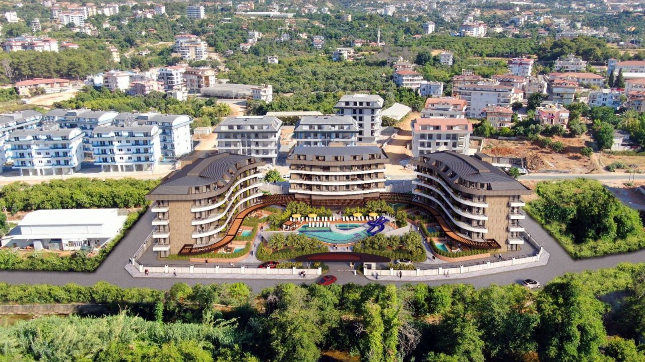 Wohnung in Alanya, Türkei, 52 m² - Foto 1