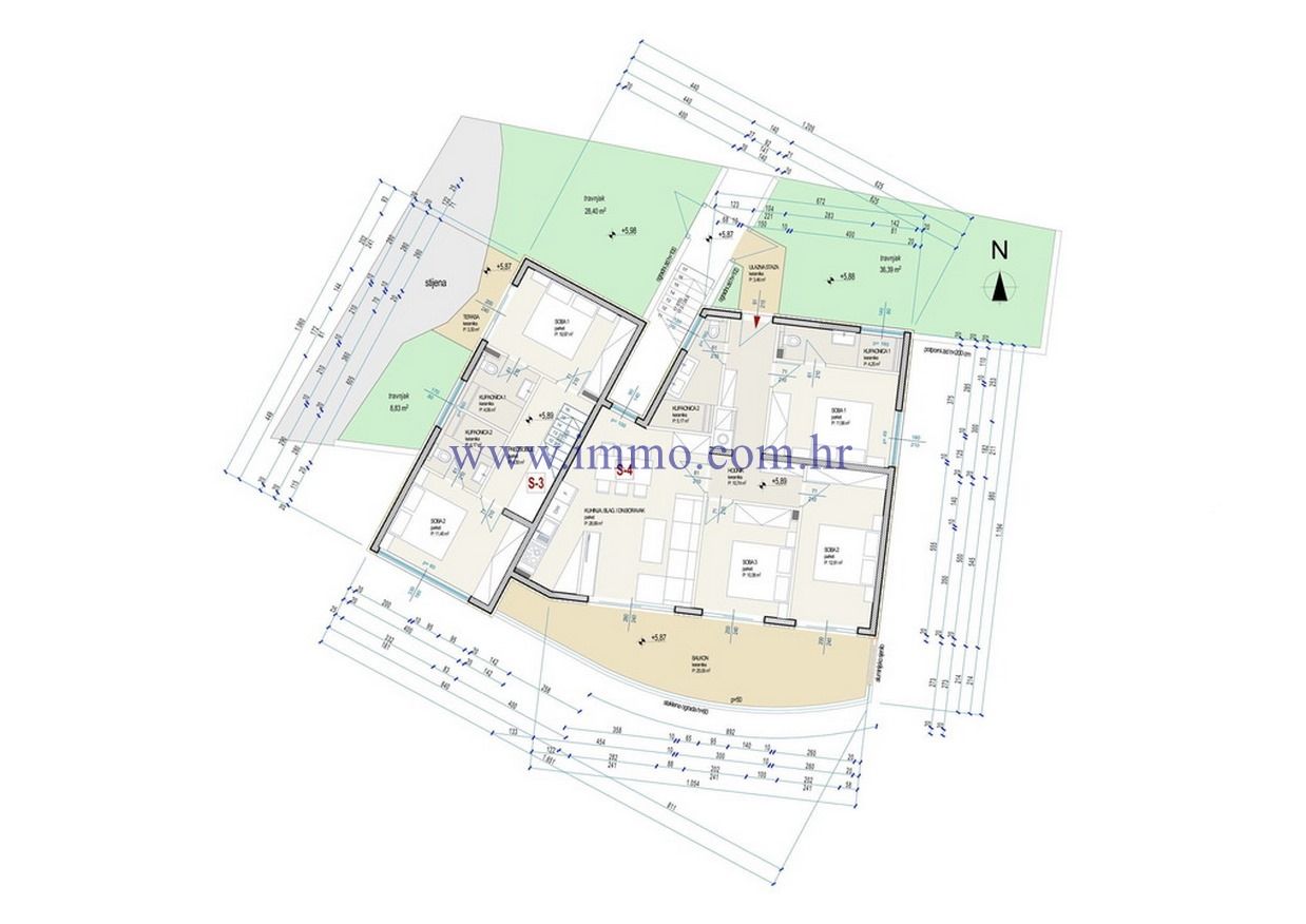 Villa a Traù, Croazia, 287 m² - foto 7