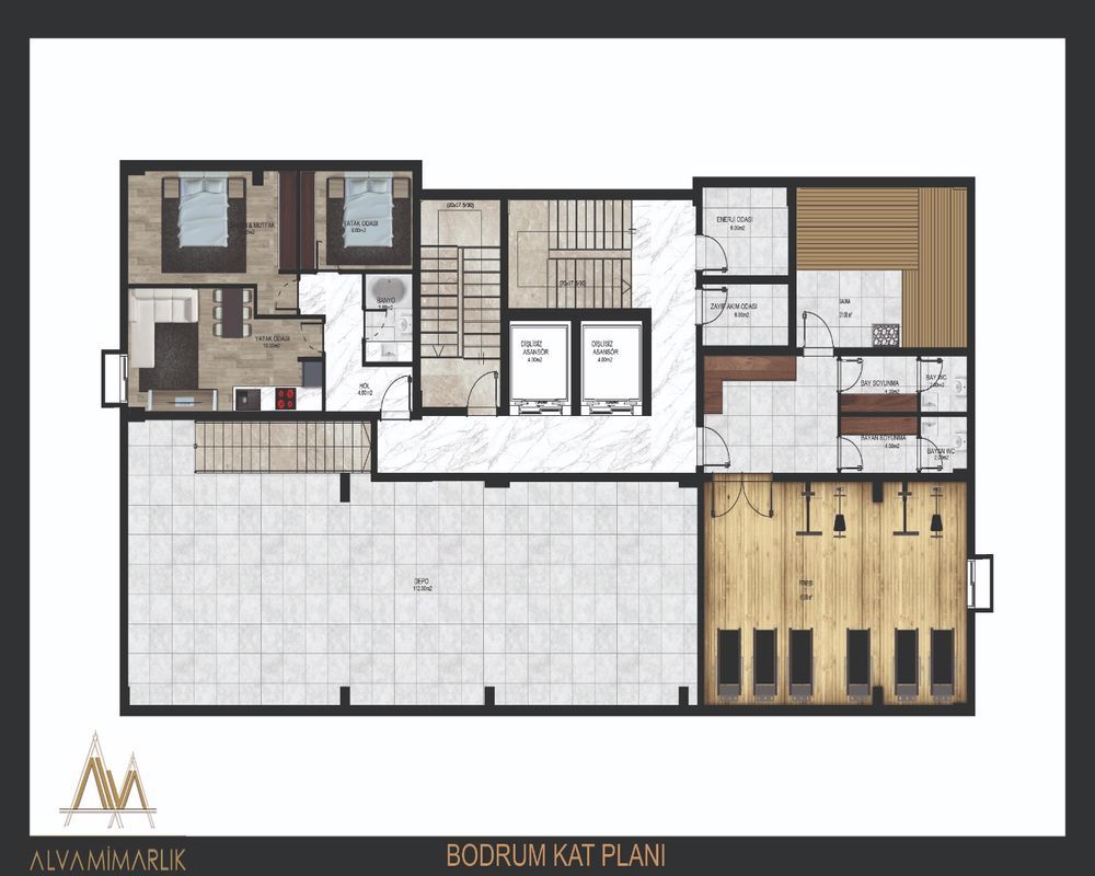 Apartment in Alanya, Türkei, 55 m² - Foto 3