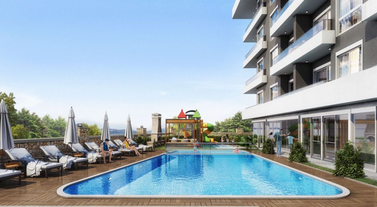 Flat in Alanya, Turkey, 38 m² - picture 3