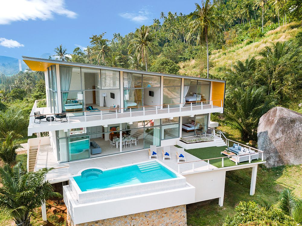 Villa en Ko Samui, Tailandia, 320 m² - imagen 1