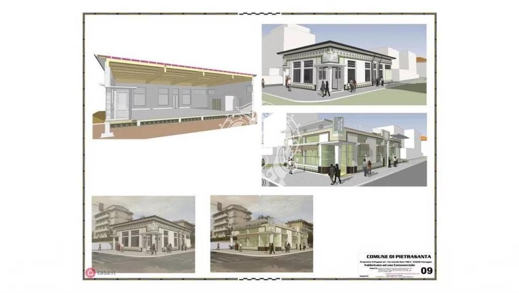 Commercial property in Pietrasanta, Italy, 280 m² - picture 1