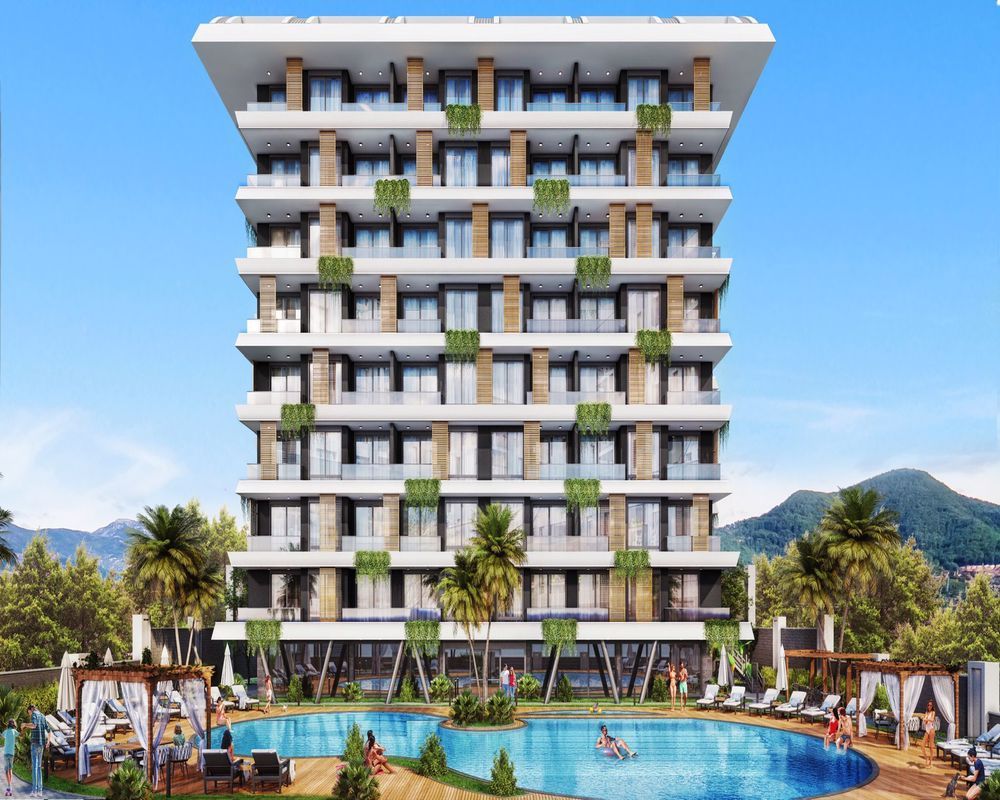 Apartment in Alanya, Türkei, 48 m² - Foto 1