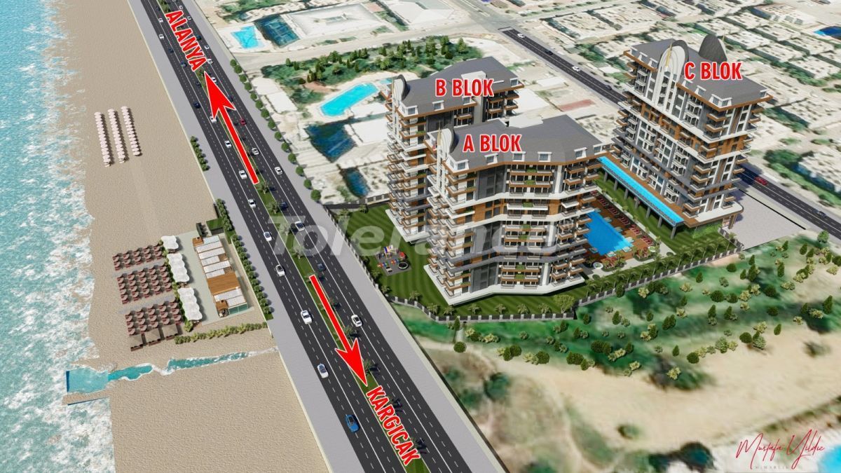 Appartamenti a Alanya, Turchia, 60 m² - foto 10