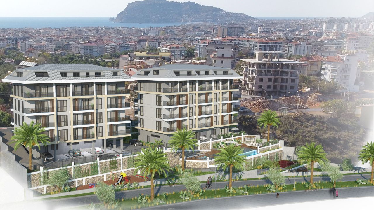 Wohnung in Alanya, Türkei, 51 m² - Foto 1