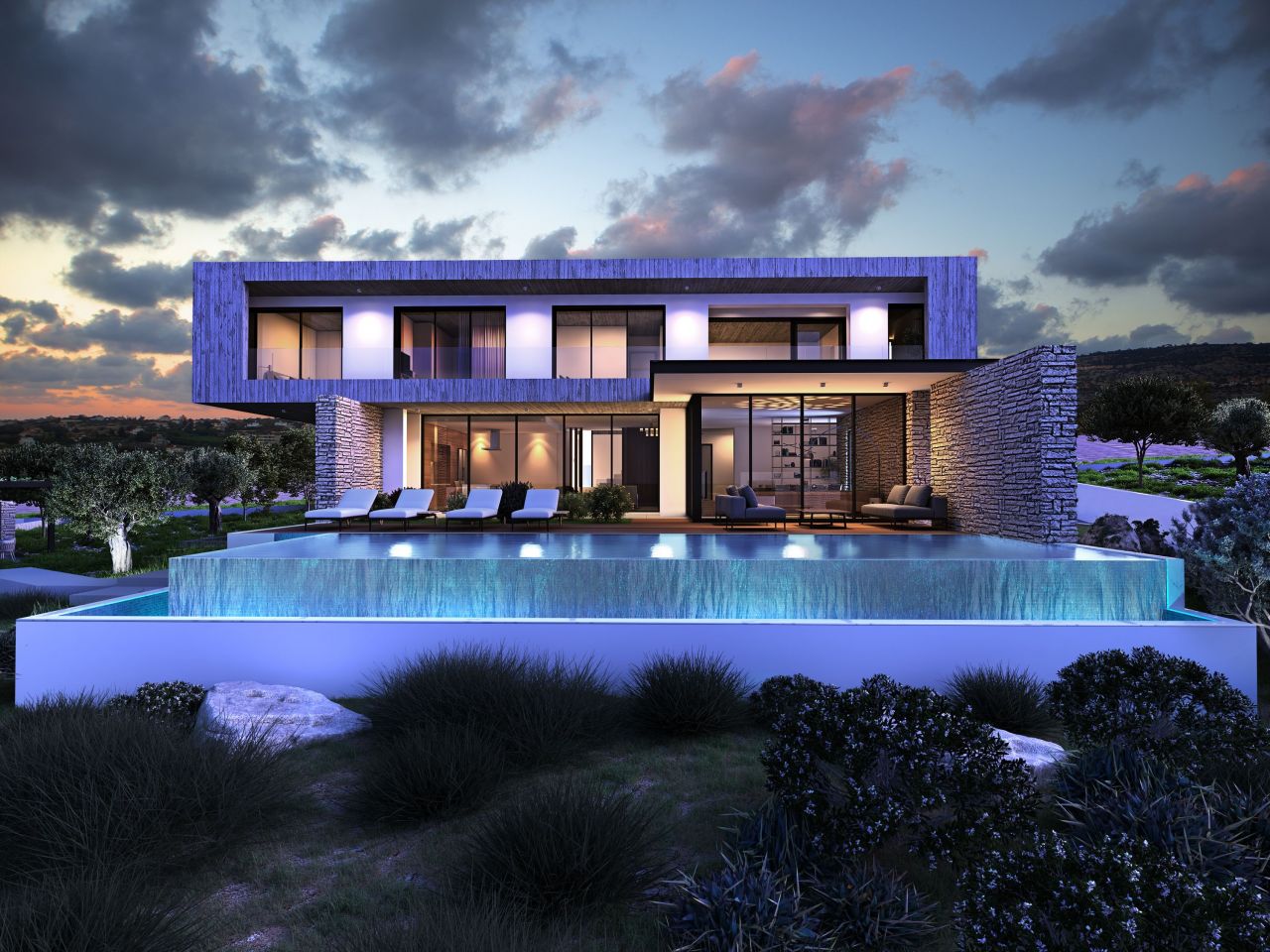 Villa in Paphos, Zypern, 294.05 m² - Foto 1