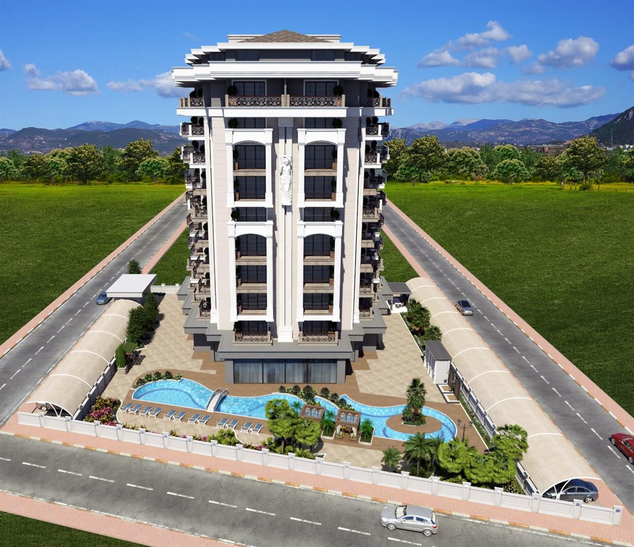 Apartamento en Alanya, Turquia, 53.5 m² - imagen 2