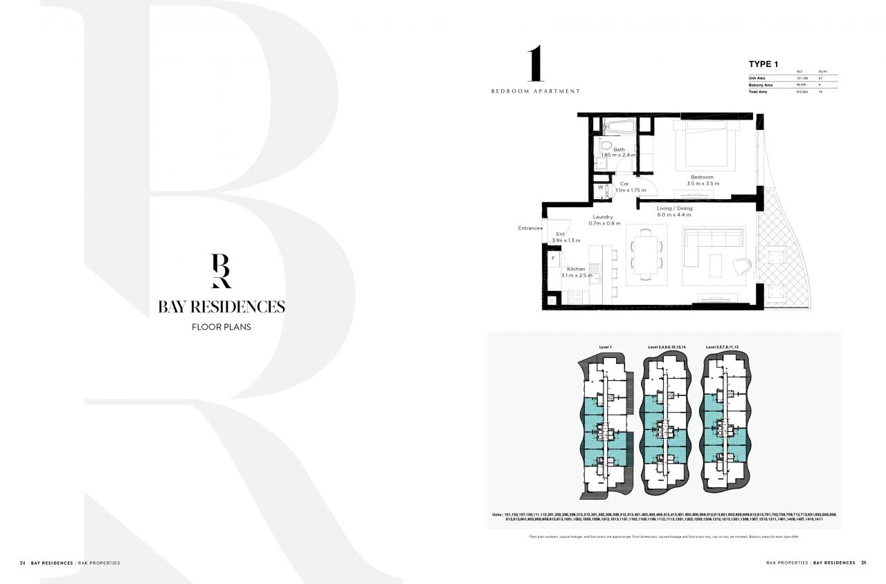 Apartment in Ra’s al-Chaima, VAE, 100 m² - Foto 4