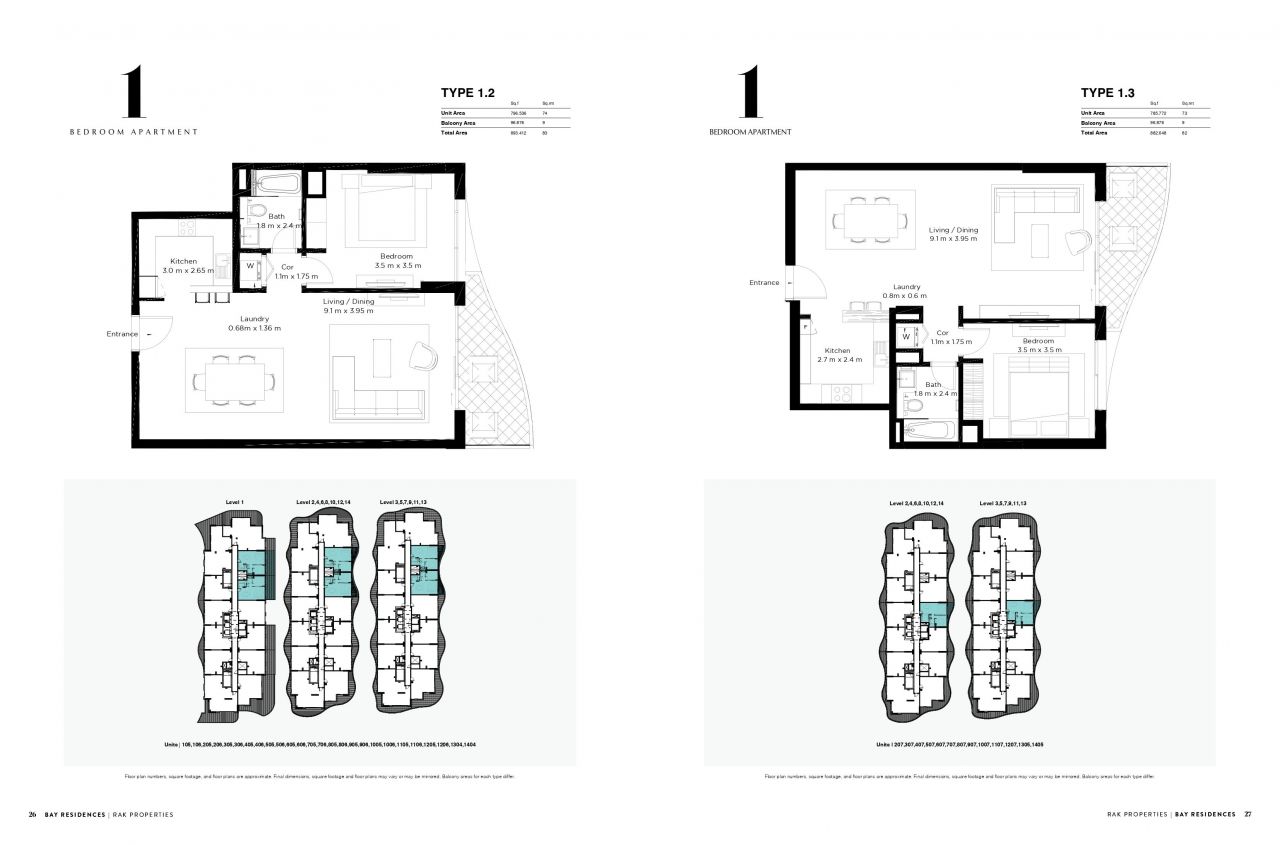 Apartment in Ra’s al-Chaima, VAE, 100 m² - Foto 5