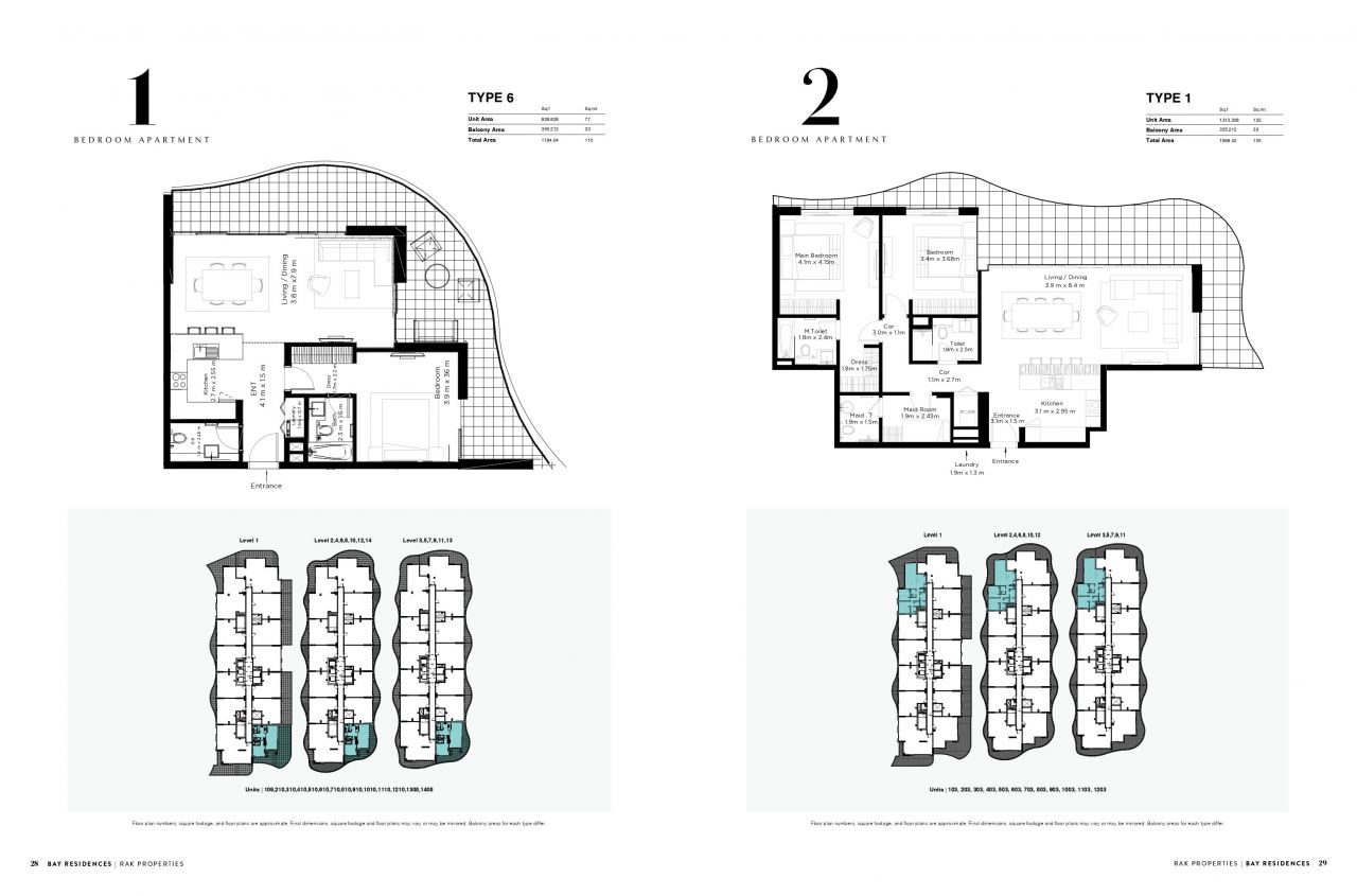 Apartment in Ra’s al-Chaima, VAE, 100 m² - Foto 6