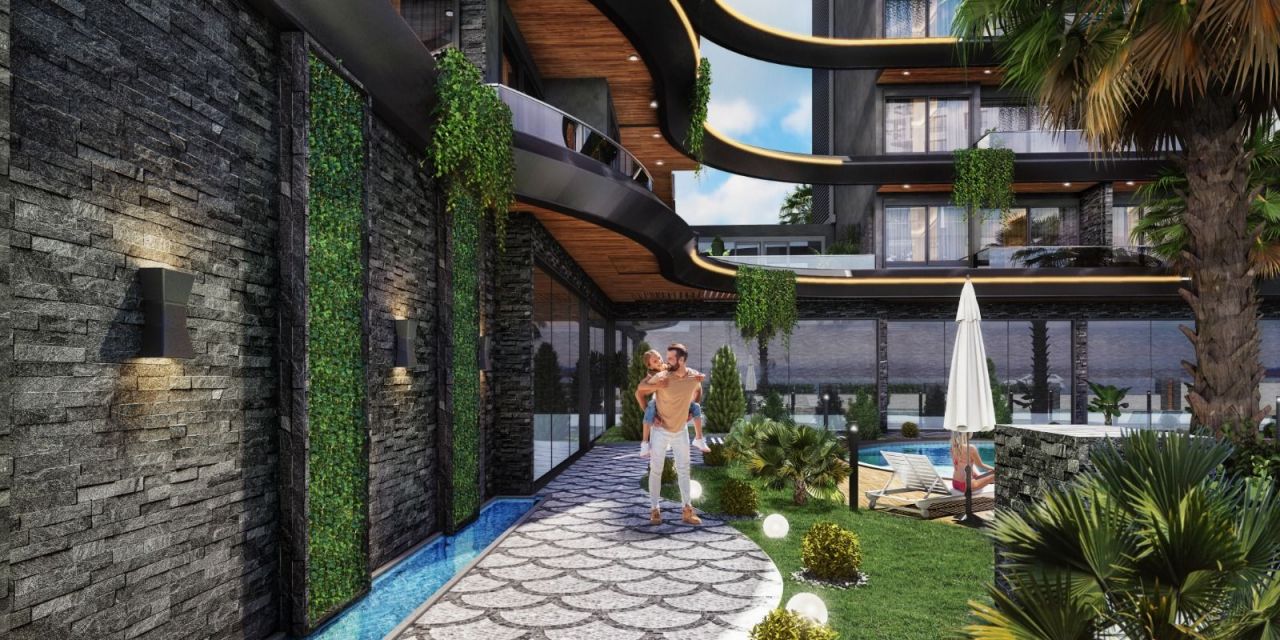 Ático en Kestel, Turquia, 93 m² - imagen 14