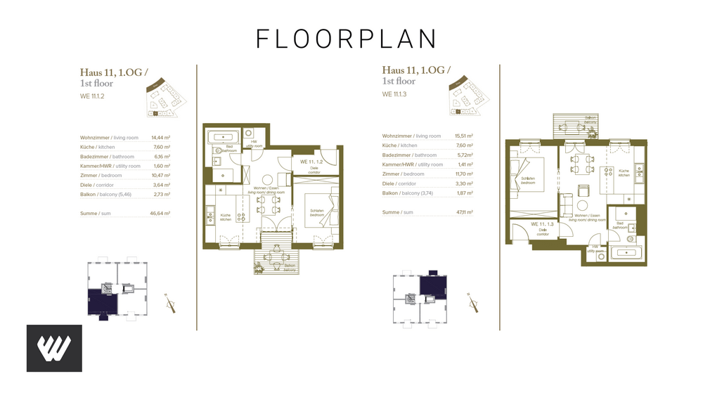 Appartamento a Berlino, Germania, 47 m² - foto 10