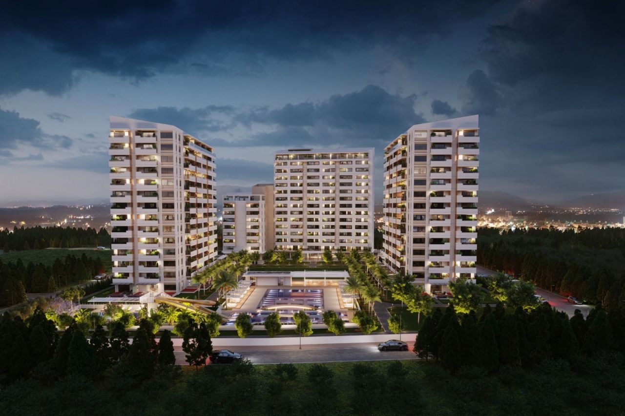 Piso en Mersin, Turquia, 77 m² - imagen 1