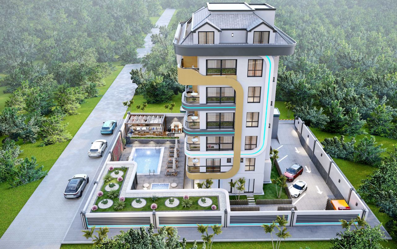 Piso en Alanya, Turquia, 130 m² - imagen 2