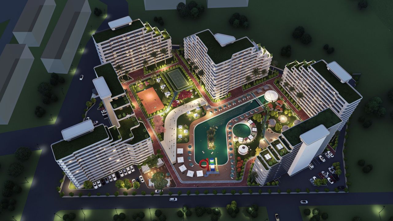 Wohnung in Mersin, Türkei, 70 m² - Foto 1