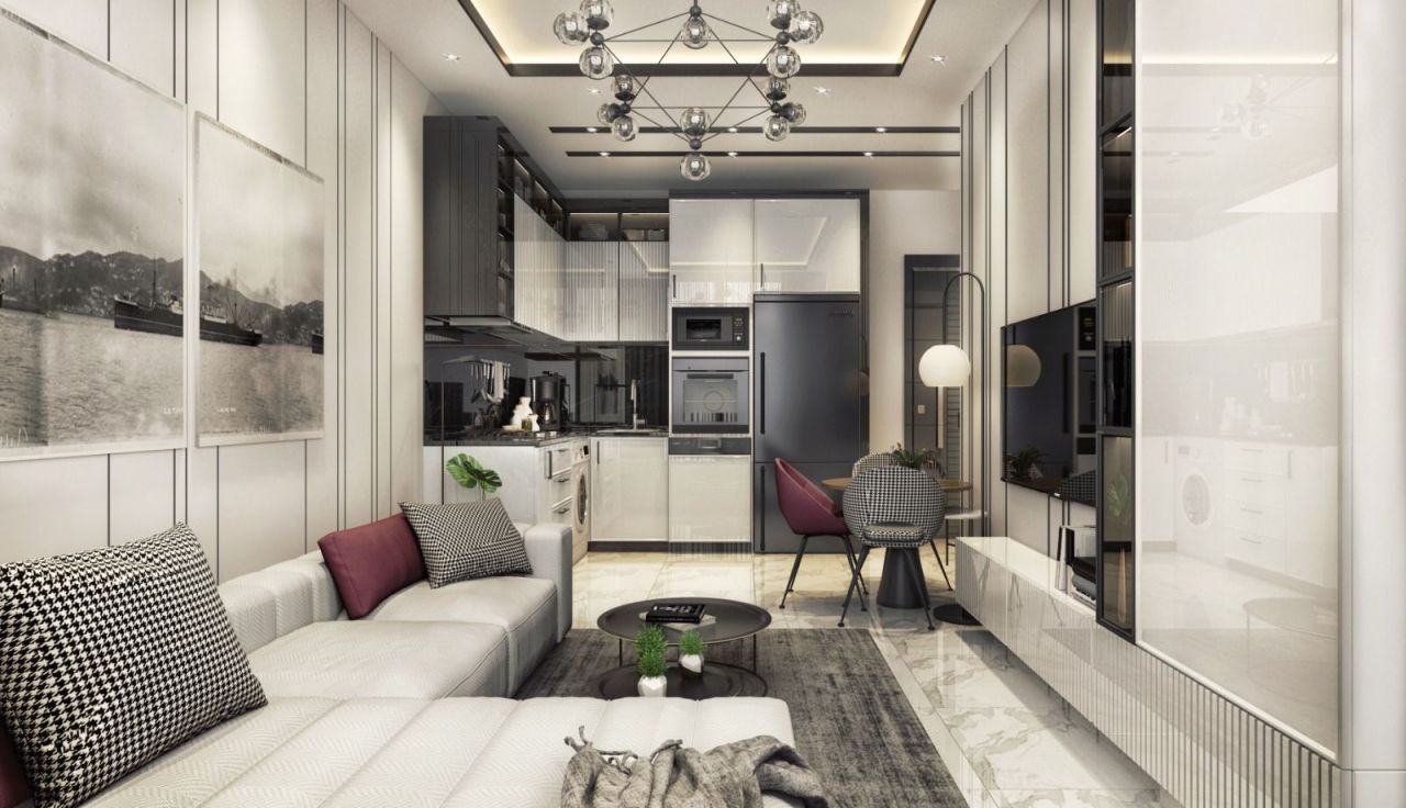 Appartamento a Alanya, Turchia, 48 m² - foto 15