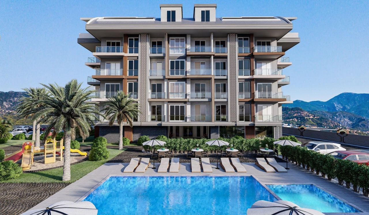 Wohnung in Alanya, Türkei, 56 m² - Foto 1