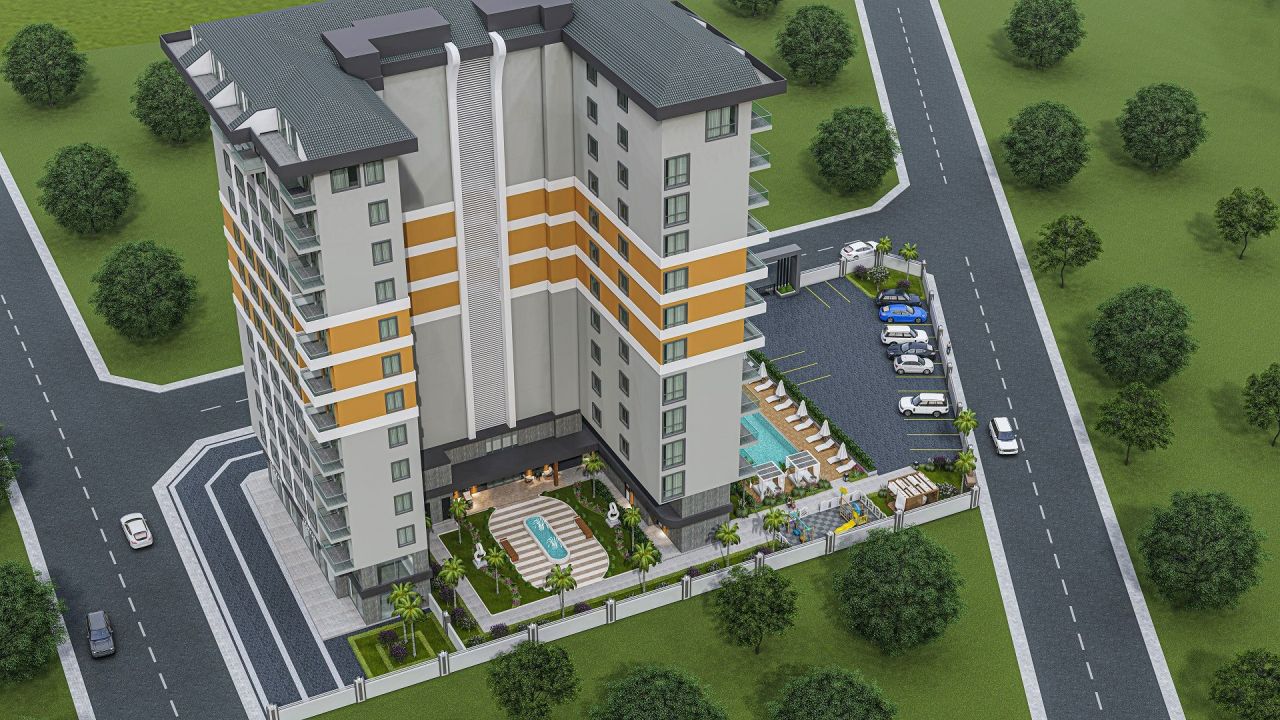 Appartamento a Alanya, Turchia, 50 m² - foto 2