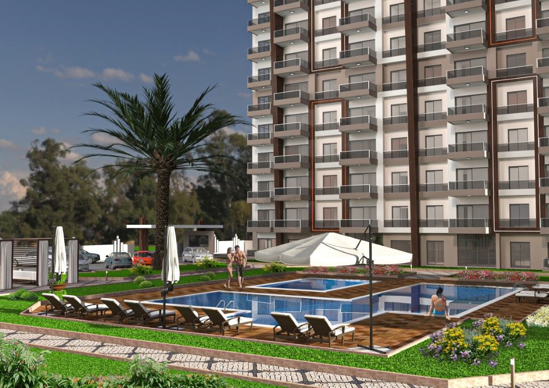 Flat in Gazipasa, Turkey, 55 m² - picture 2