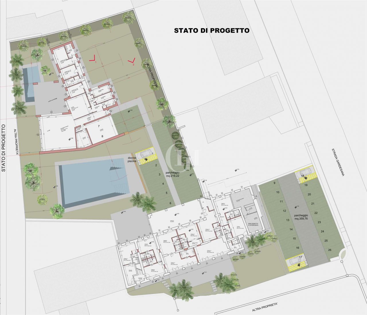 Villa in Gardasee, Italien, 932 m² - Foto 16