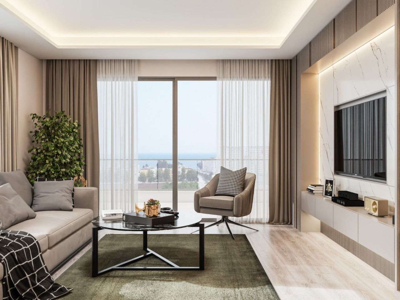 Wohnung in Mersin, Türkei, 58 m² - Foto 9